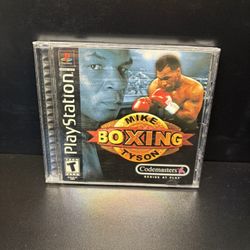 Mike Tyson Boxing CIB clean Minty PlayStation 1 (PS1) 