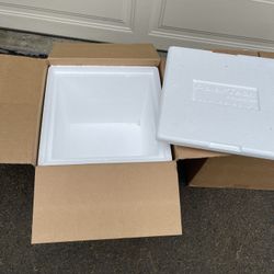 Free Styrofoam Boxes and Packing Material