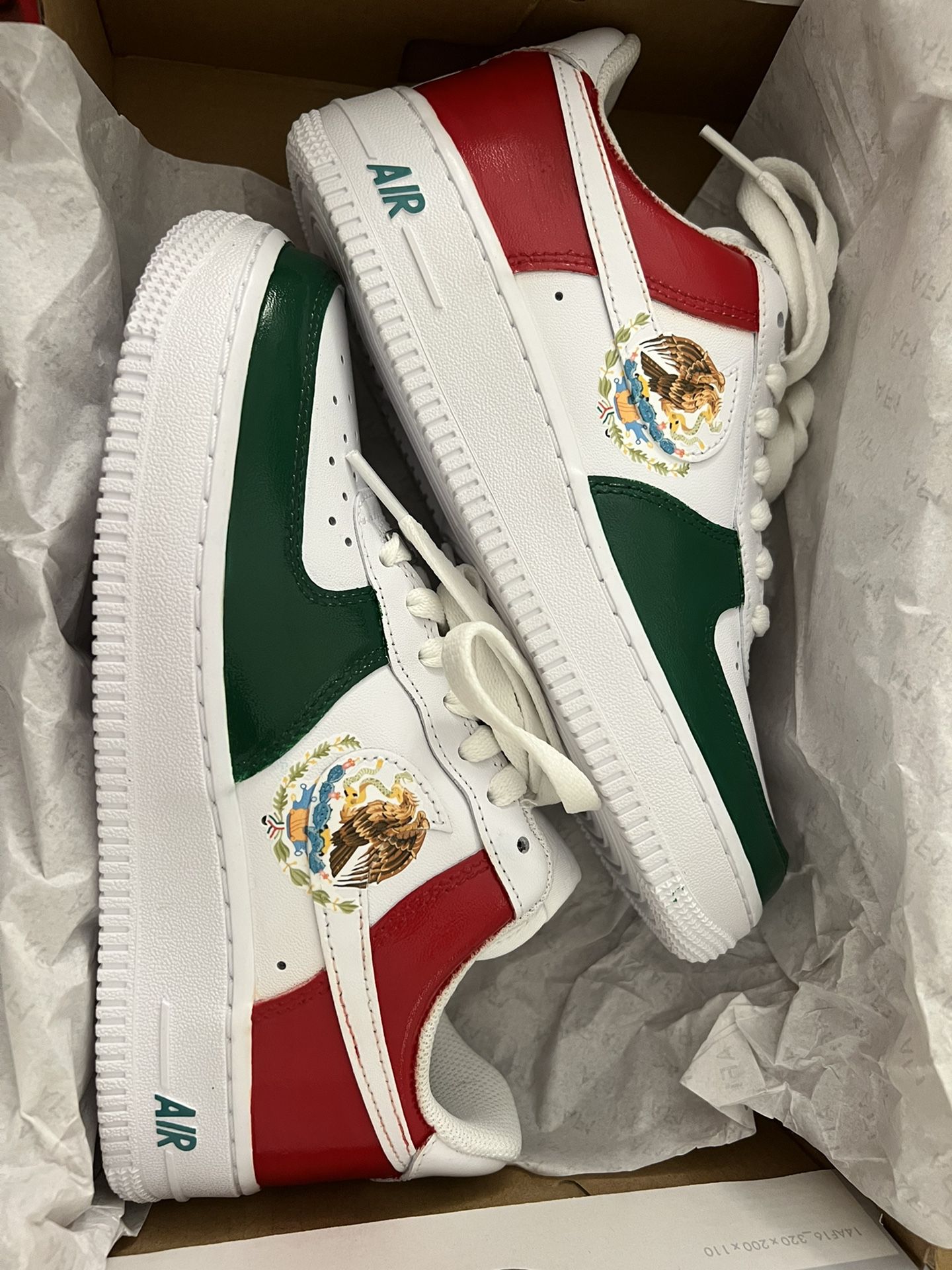 Mexican inspired Custom Nike AF1 for Sale in Fontana, CA - OfferUp
