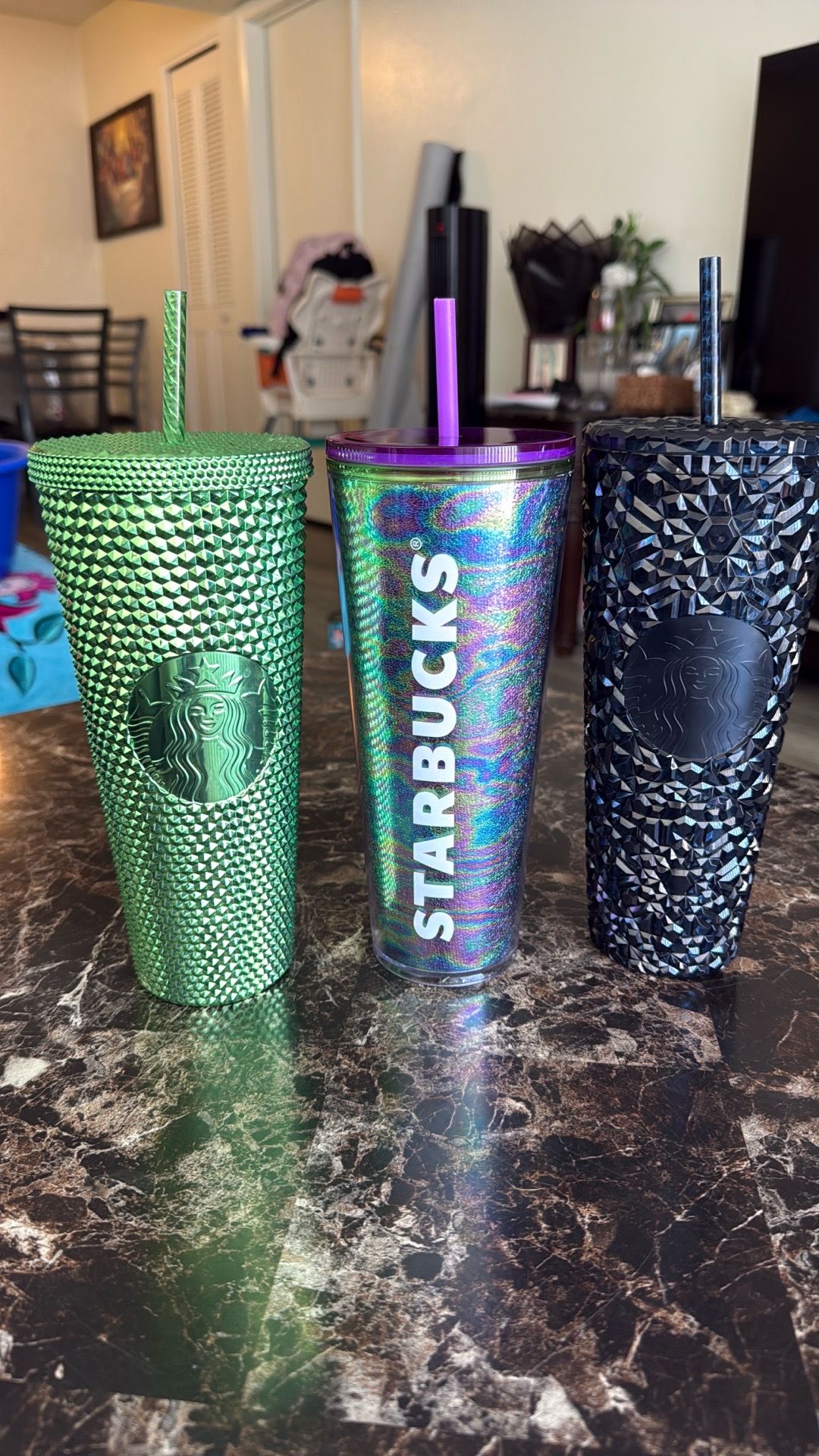 Starbucks cups