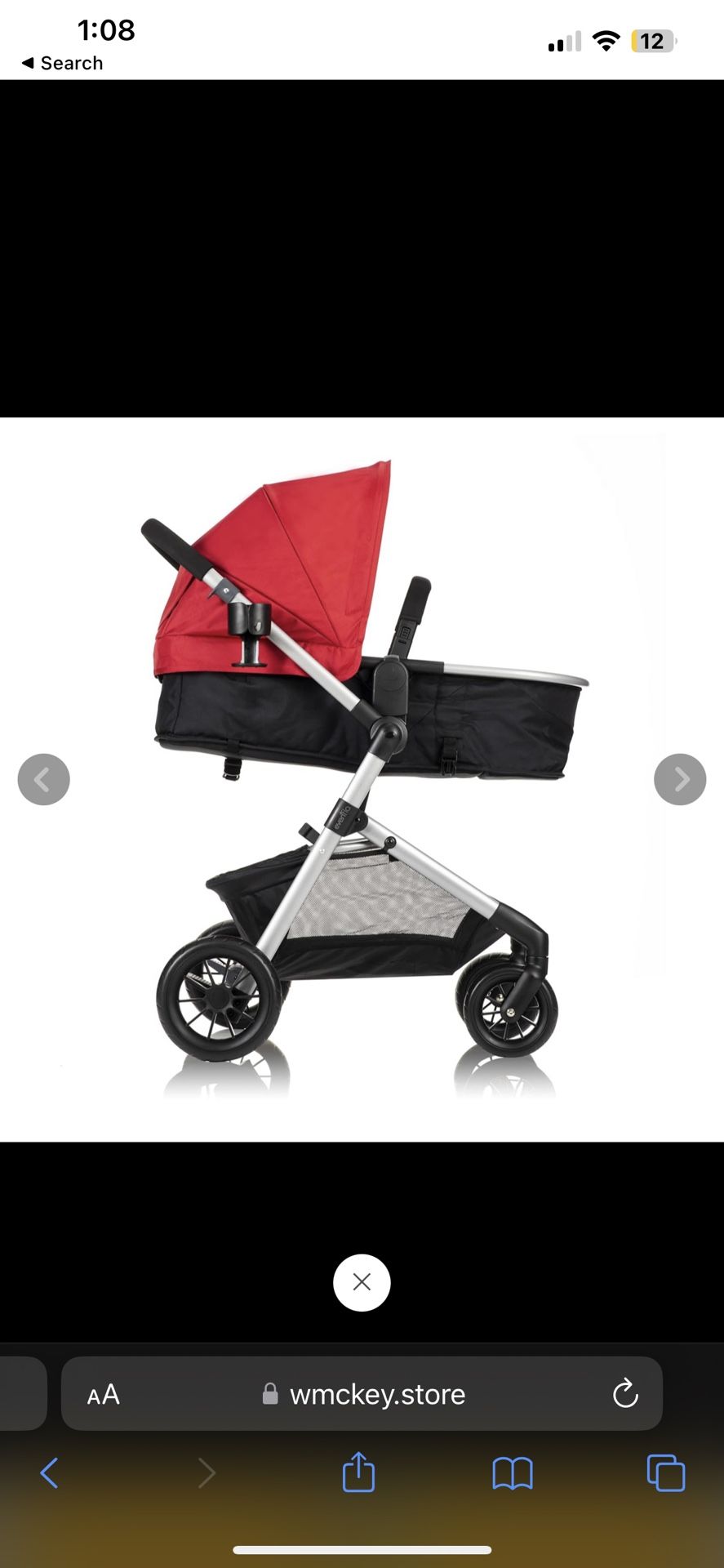Red Stroller