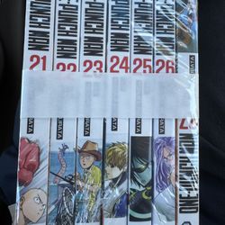 One Punch Man manga 21-27