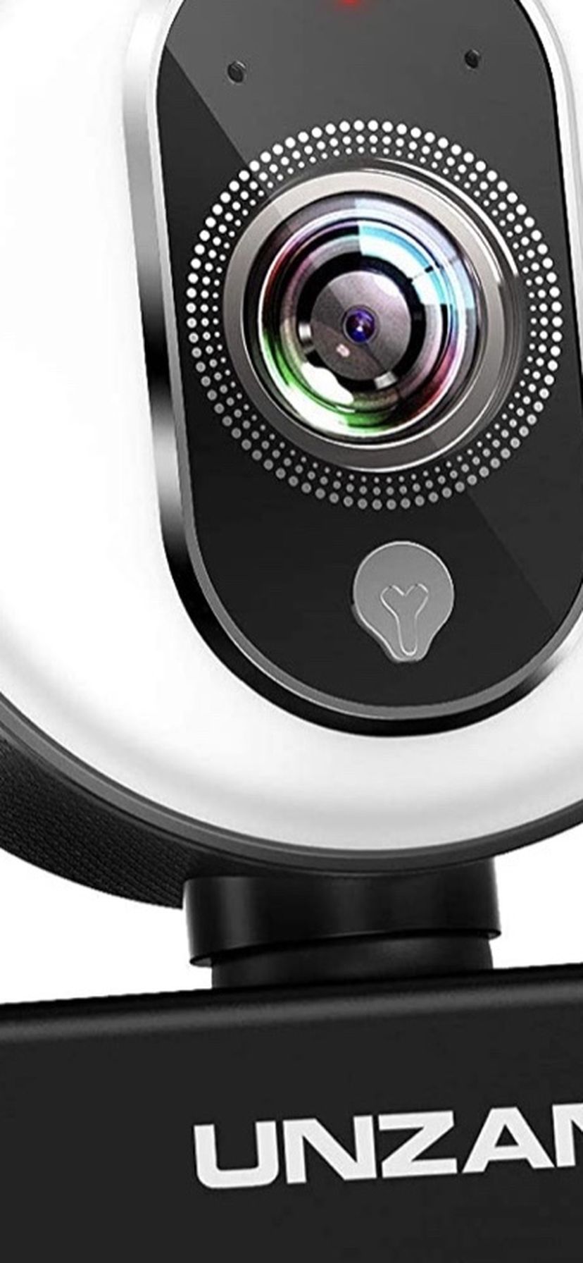 Streaming Webcam with Ring Light