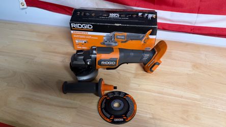 Ridgid 18V Brushless 4 1/2 inch Angle Grinder