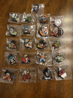 Ultimate Dragon Ball Z Pin Collection – 21-Piece Set!