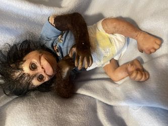Baby Reborn Monkey Dolls 17” Houston Tx 