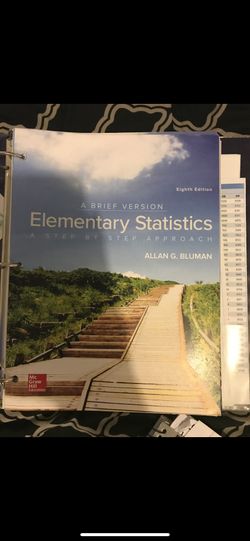 elementary statistics book