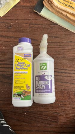 Dog and cat repellant & No marking spray