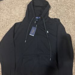 Polo ralph lauren zip up hoodie