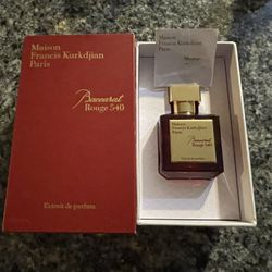 Maison Francis Kurkdjian Paris Baccarat Rouge 540