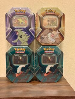 Pokemon Triple Whammy Collector Tin Booster Packs