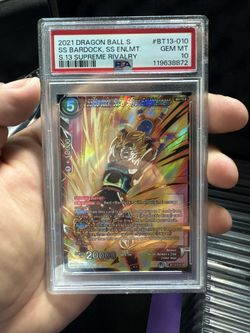 2021 DRAGON BALL S SS BARDOCK PSA 10