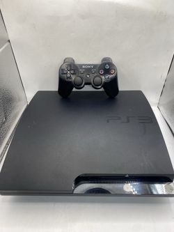 Sony PlayStation 3 Slim 320GB CECH-2501B Console Controller Clean PS3 Slim