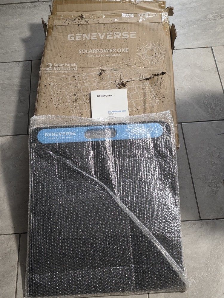 GENEVERSE SOLAR ONE PANELS