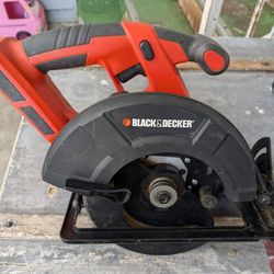 Black And Decker 6.5" Circular Saw 24v