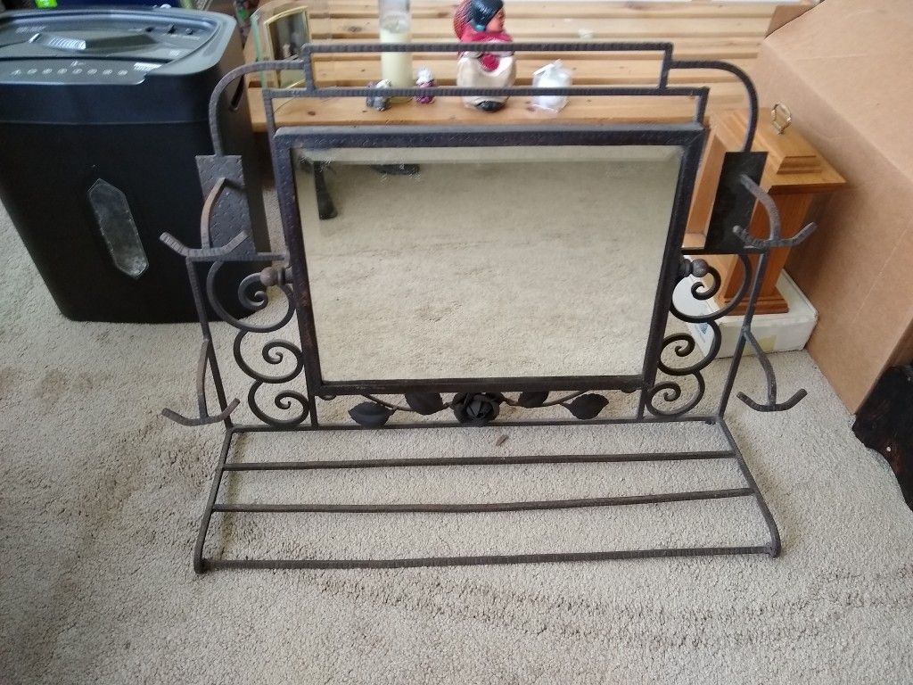 Antique Vanity Mirror