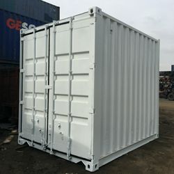 Custom 8 Ft Cargo Container Original Doors
