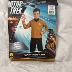 Captain Kirk Child Costume Size 8