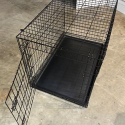 Large Metal Dog Crate