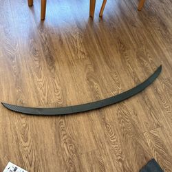 Tesla Model Y Juniper Rear Spoiler Wing Rear Lip Matte Carbon Fiber 2025 2026