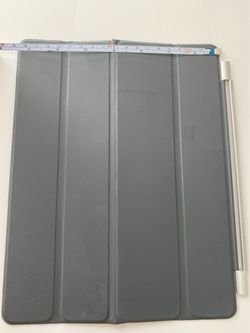 Gray Folding Folio Tablet Case Cover with Soft Interior & Built-In Stand