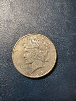 1923 D Peace Silver Dollar.