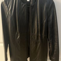 Faux Leather Jacket