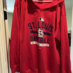 St Louis Cardinals Majestic Hoodie 2xl