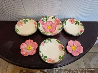 Vintage dessert bowl set