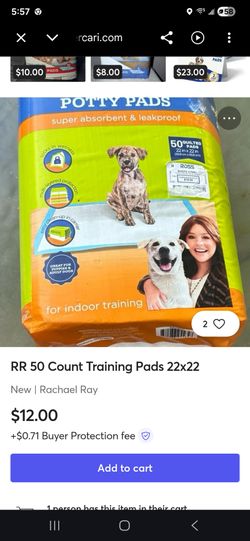 Potty pads