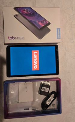 Lenovo Tab M8 Tablet, 8'' HD IPS Display, Android 11, Quad-Core Processor, 3GB Ram, 32GB Storage,
