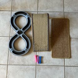FREE Used cat scratchers + Toys