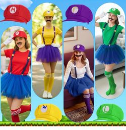 Super Mario Brothers Lauigi Purple Accessories