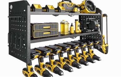 Power Tool Organizer Rack