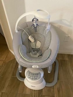 Graco soothe my way swing with rememovable rocker
