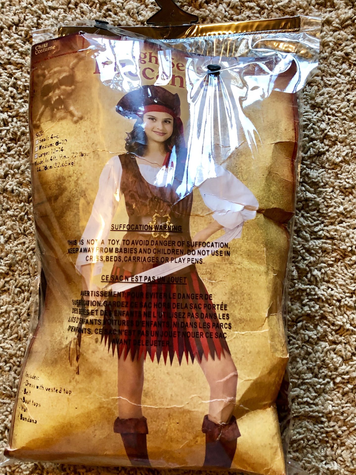 Pirate dress costume