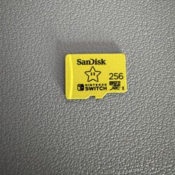 Nintendo Switch 256GB MicroSd Card - Official Nintendo SanDisk
