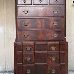 Beautiful vintage tallboy dresser
