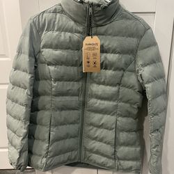 Women Mint Waterproof Avalanche Jacket - Medium