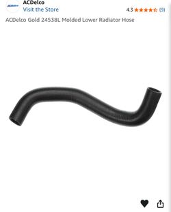 AC Delco Gold molded  lower radiator hose