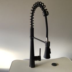 High Arc Pull down Spring Faucet