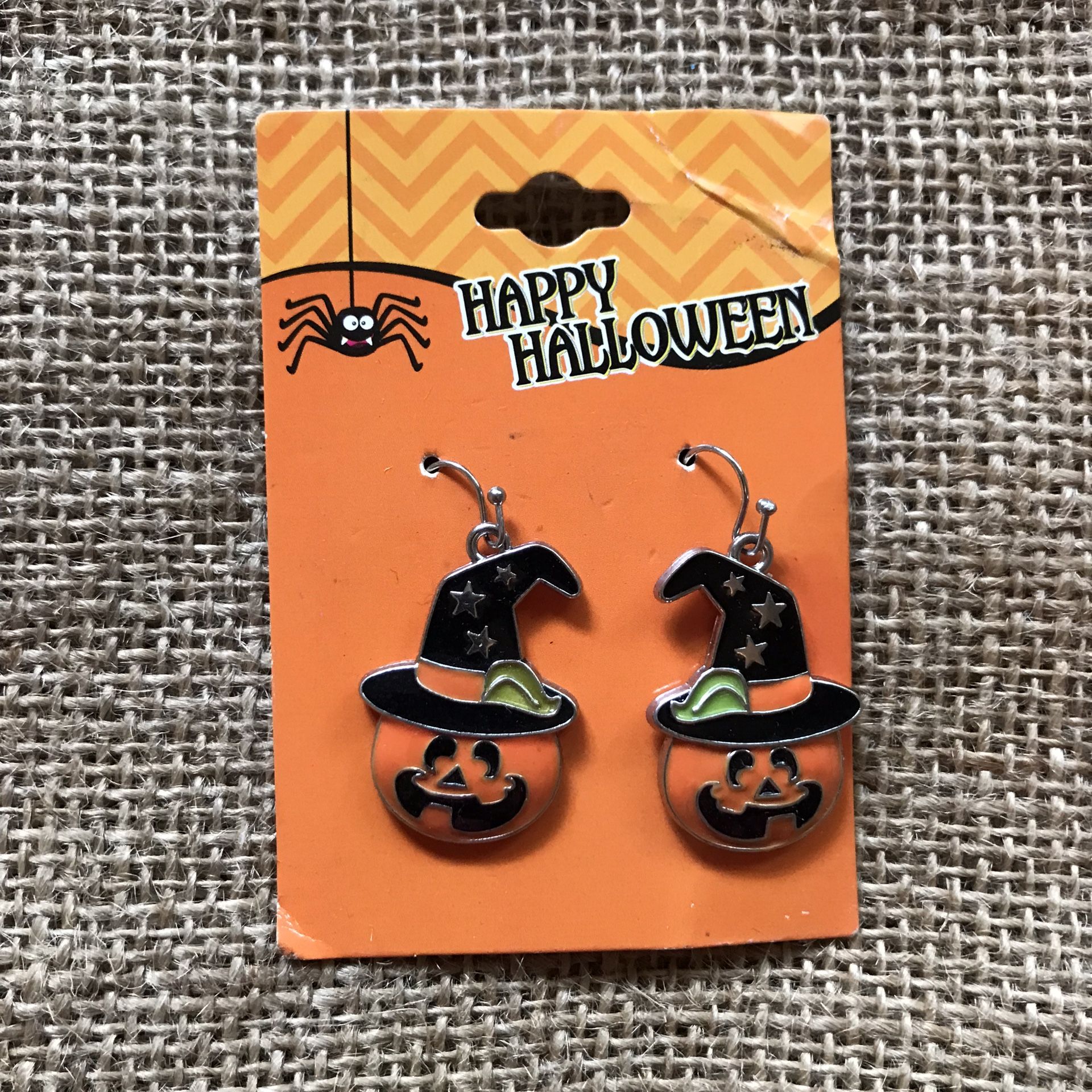 Dangly Pumpkin Earrings