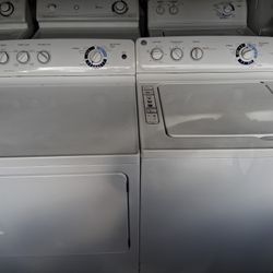 GE Washer And GAS DRYER 