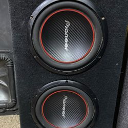 Car Audio Pair of 10” Pioneer Car Speakers In Box 