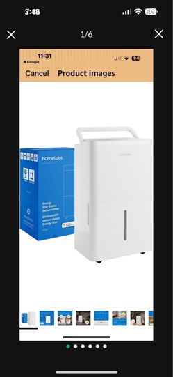 Home labs dehumidifier Up 3k Foot.  Energy Star 🌟 reduced 🌟
