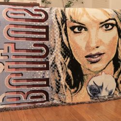 Britney Spears Woven throw Blanket 