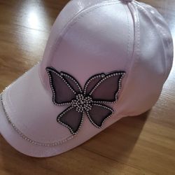 Pink Flower Hat