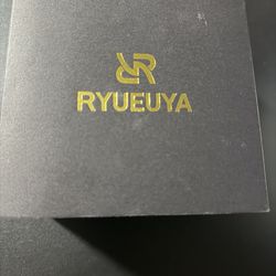 RYUEUYA Luxury Stainless Steel Gold Case Smart Watch for Apple 6/5/7/8/9/10. 44/45 mm