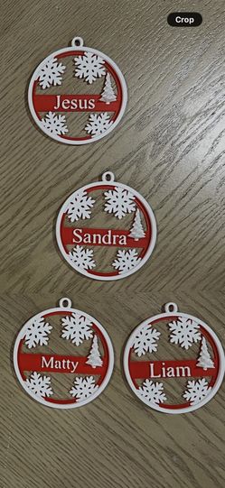 3D Printed Ornaments