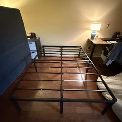 Queen Size Non-stick Steel Bed Frame